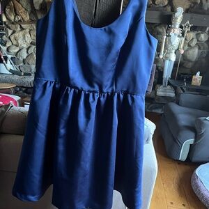 NWT Badgley Mischka ultra marine Blue Formal Dress - size 14